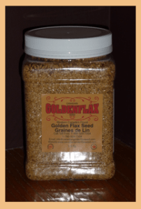 Taste the sun in these golden flaxseeds grown on the Canadian prairies.